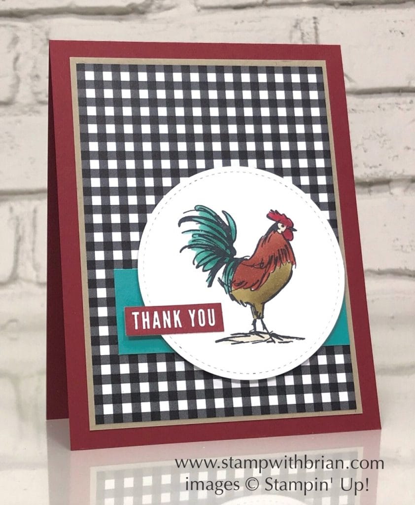 Home to Roost, Notes of Kindness, Stampin' Up!, Brian King Home to Roost, Notes of Kindness, Stampin' Up!, Brian King