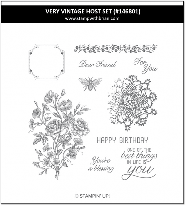 Very Vintage Host Set, Stampin' Up! 146801