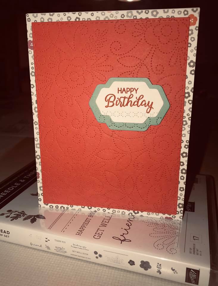 by Susan Barclay, Stampin' Up!