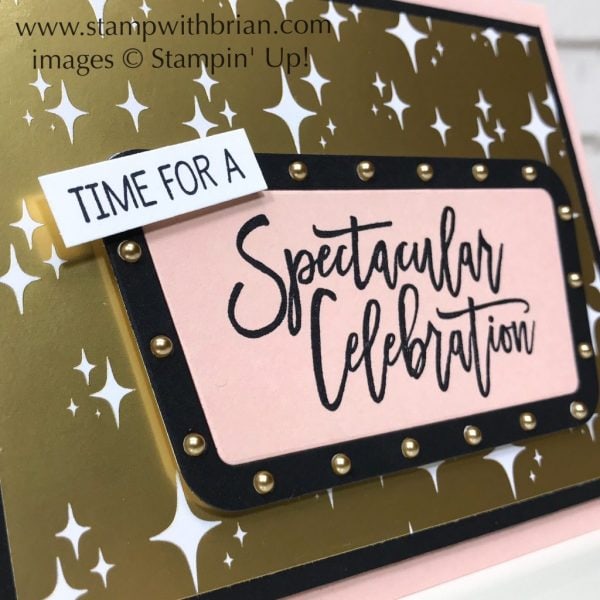 Birthday Cheer, Broadway Lights Framelits Dies, Stampin' Up!, Brian King