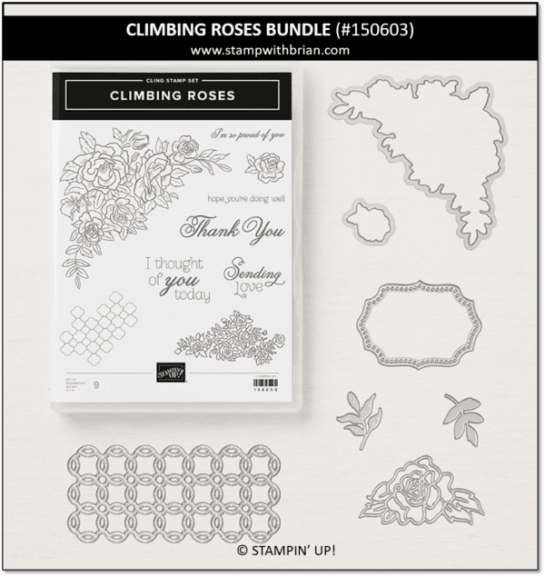 Climbing Roses Bundle, Stampin' Up! 150603