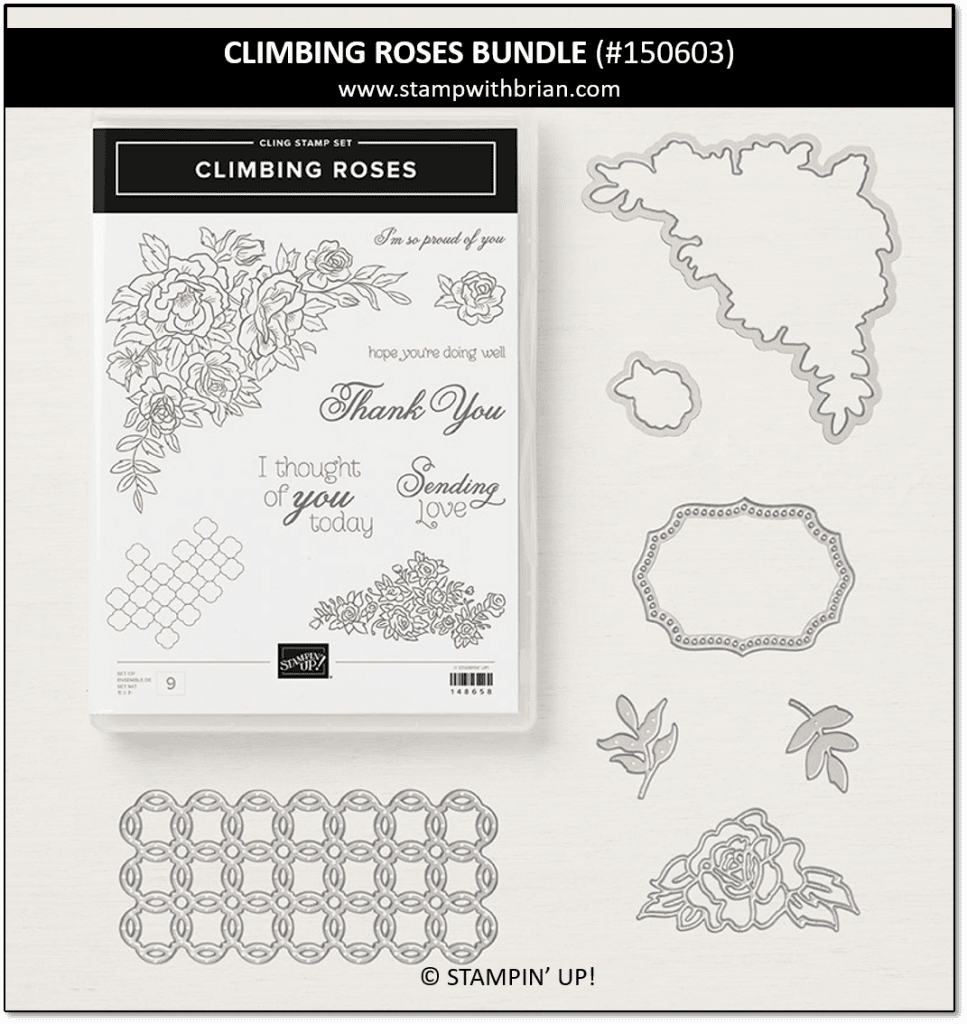 Climbing Roses Bundle, Stampin' Up! 150603