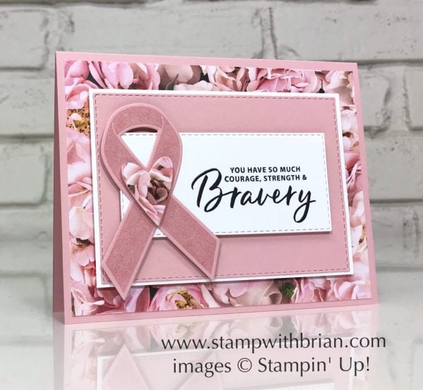More Than Words, Ribbon of Courage, Stampin' Up!, Brian King