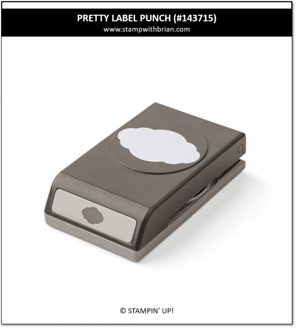 Pretty Label Punch, Stampin' Up!, 143715 Pretty Label Punch, Stampin' Up!, 143715