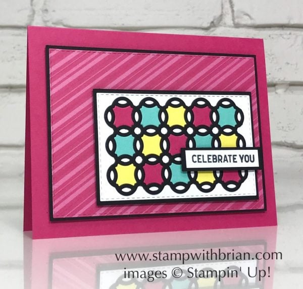 Rose Trellis Framelits Dies, Itty Bitty Birthday, Stampin' Up!, Brian King