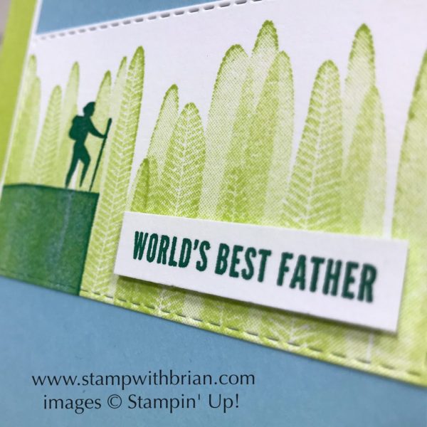 Seize the Day, Itty Bitty Greetings, Stampin' Up!, Brian King, Father's Day card