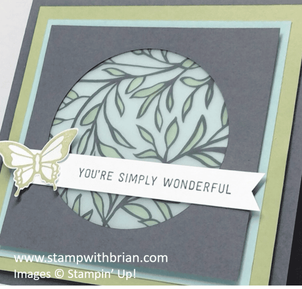 Simply Wonderful, Nature's Perfection, Sheer Perfection Designer Vellum Stack, Stampin' Up!, Brian King Simply Wonderful, Nature's Perfection, Sheer Perfection Designer Vellum Stack, Stampin' Up!, Brian King