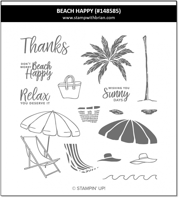 Beach Happy, Stampin' Up!, 148585
