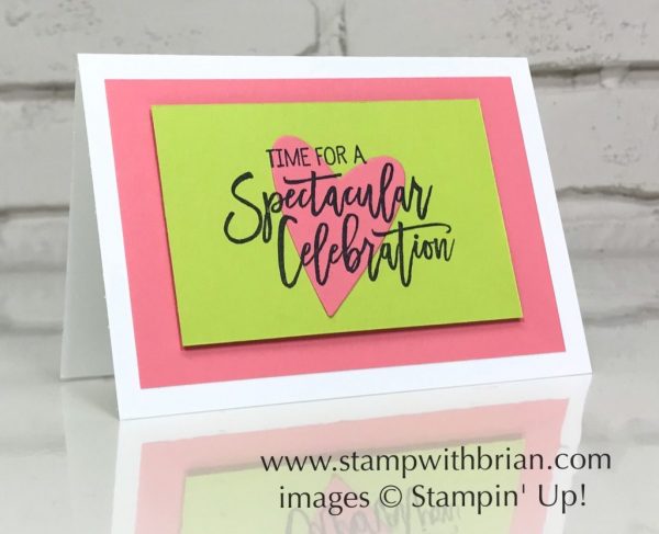 Birthday Cheer, Be Mine Stitched Framelits Dies, Stampin' Up!, Brian King