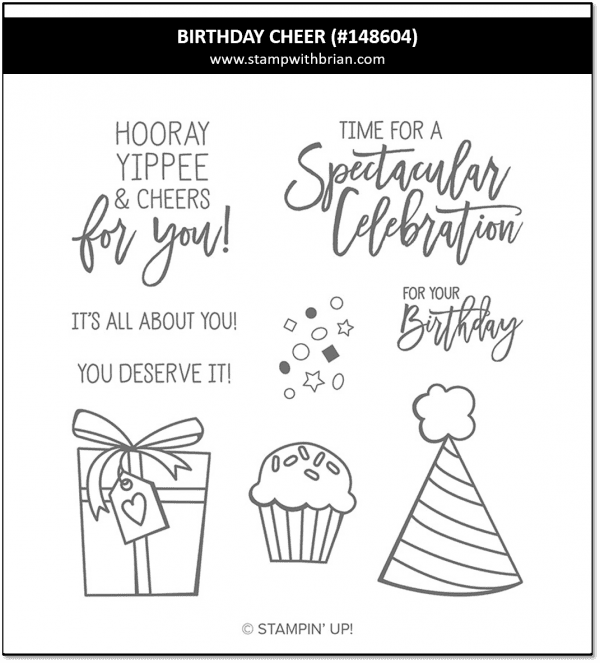 Birthday Cheer, Stampin' Up!, 148604