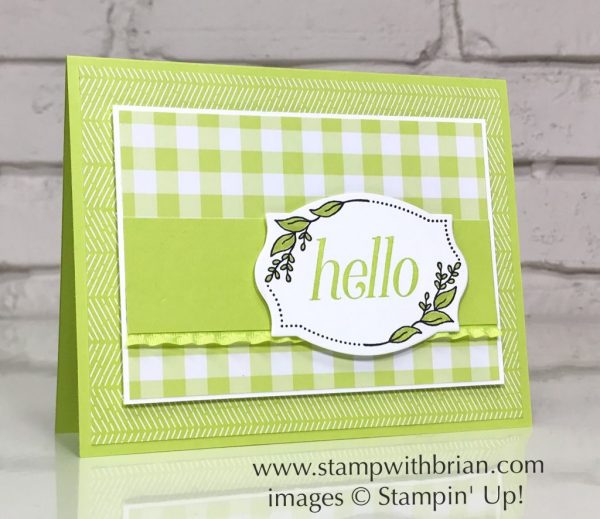 Floral Frames Bundle, Lemon Lime Twist, Stampin' Up!, Brian King