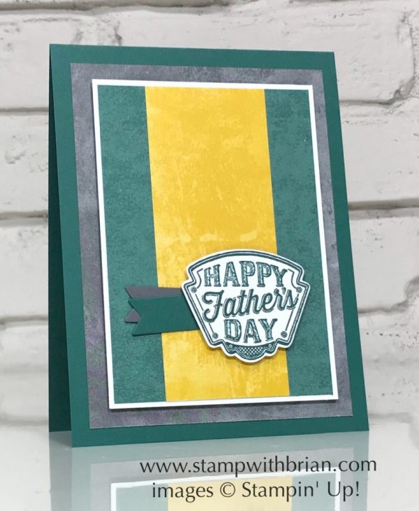 Geared Up Garage, Stampin' Up!, Brian King, Father's Day card Geared Up Garage, Stampin' Up!, Brian King, Father's Day card