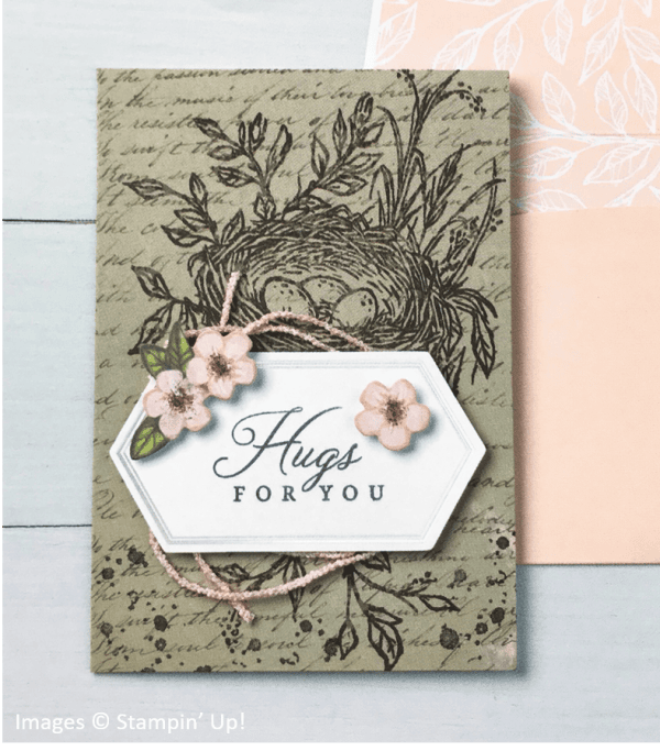 Hugs from Shelli Paper Pumpkin Kit - May 2019, Stampin' Up! OnStage Sample