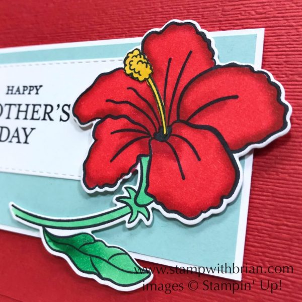 Humming Along, Just Because, Stampin' Up!, Brian King, Mother's Day card