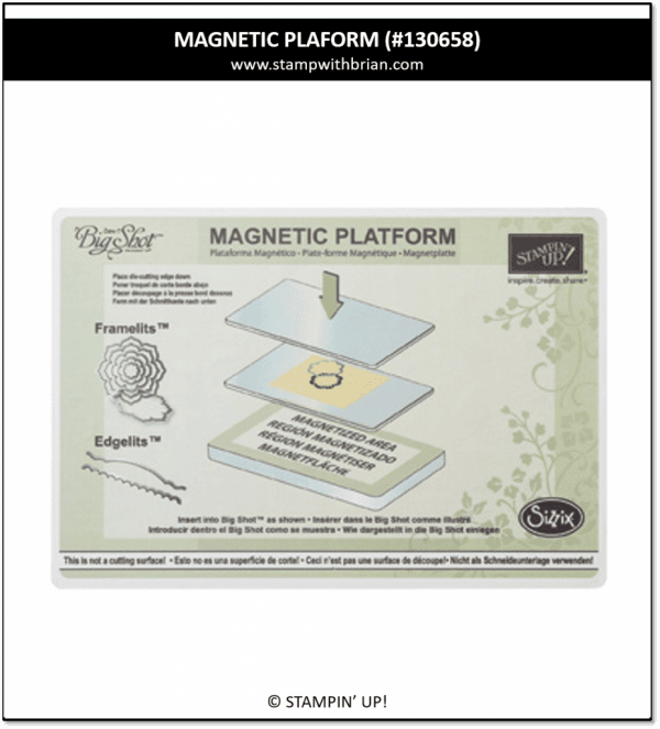 Magnetic Platform, Stampin' Up! 130658