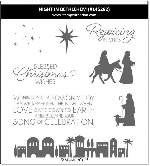 Night in Bethlehem, Stampin' Up! 145282