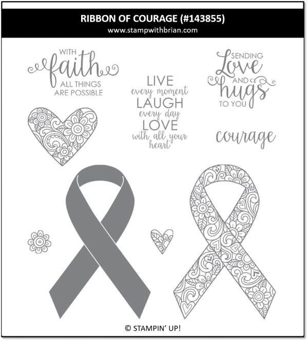 RIbbon of Courage, Stampin' Up!, 143855