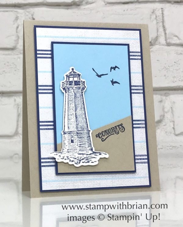 Sailing Home Bundle, Come Sail Away Designer Series Paper, Stampin' Up!, Brian King