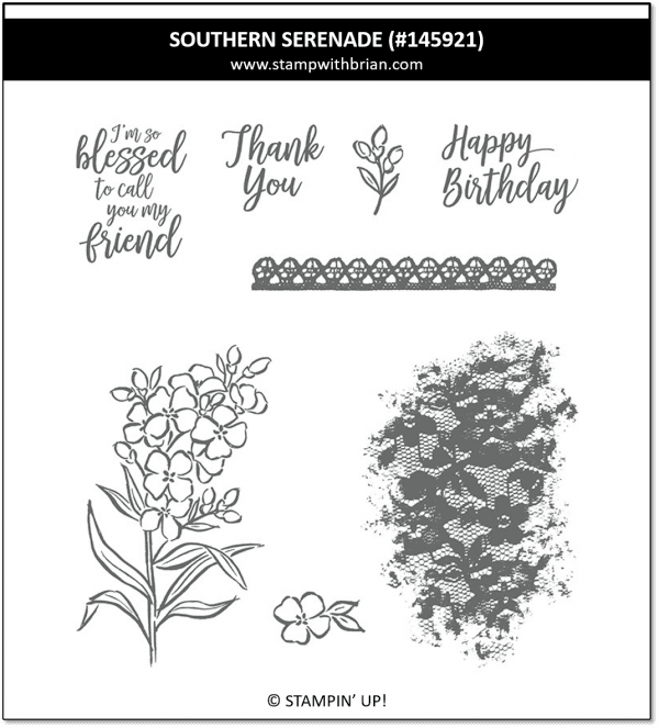 Southern Serenade, Stampin' Up! 145921