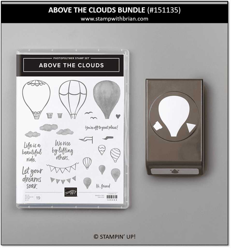 Above the Clouds Bundle, Stampin' Up! 151135