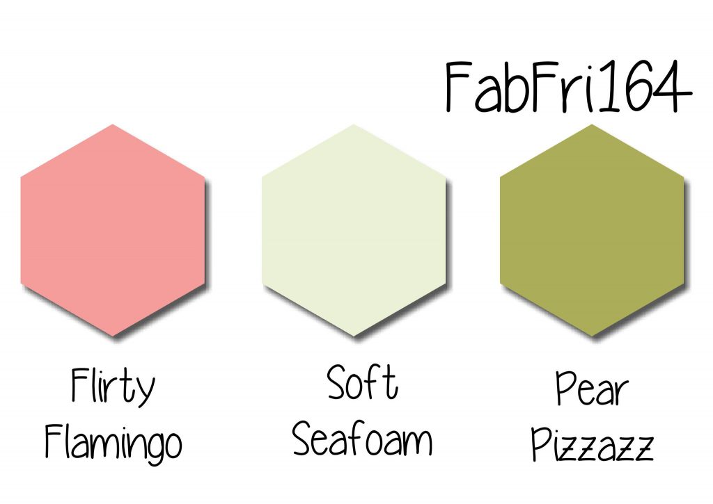 Stampin' Up! Color Inspiration: Flirty Flamingo, Soft Seafoam, Pear Pizzazz