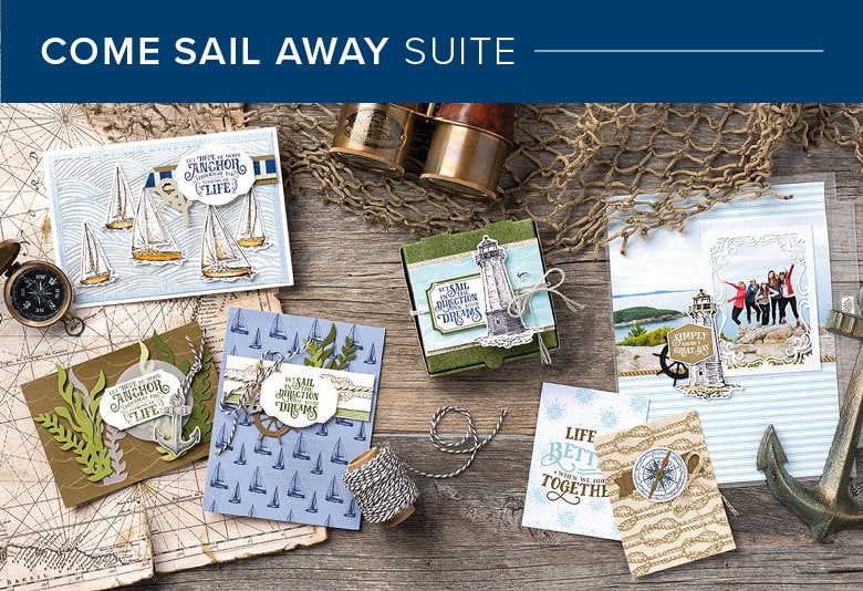 Come Sail Away Suite, 101012, Stampin' Up! 2019 Annual Catalog Come Sail Away Suite, 101012, Stampin' Up! 2019 Annual Catalog
