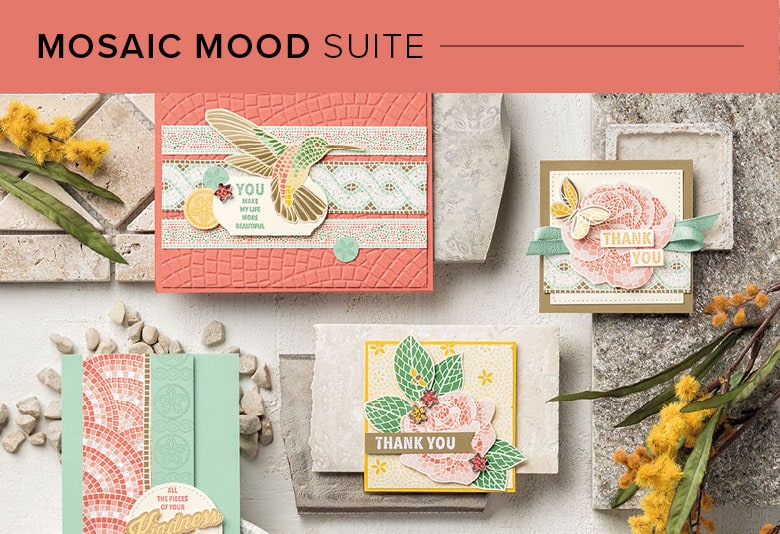 Mosaic Mood Suite, 101010, Stampin' Up! 2019 Annual Catalog Mosaic Mood Suite, 101010, Stampin' Up! 2019 Annual Catalog
