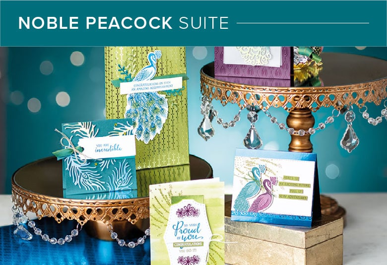 Noble Peacock Suite, 101002, Stampin' Up! 2019 Annual Catalog
