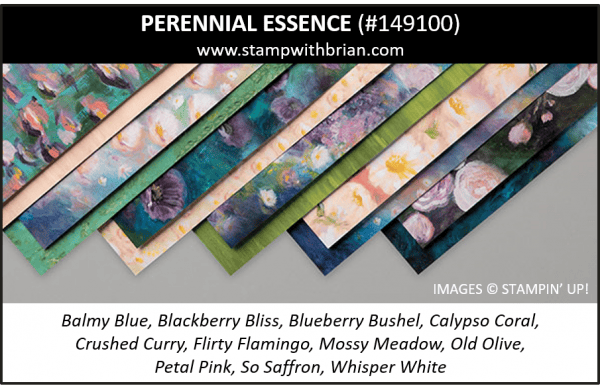 Perennial Essence Designer Series Paper, Stampin' Up! 2019 Annual Catalog, 149100