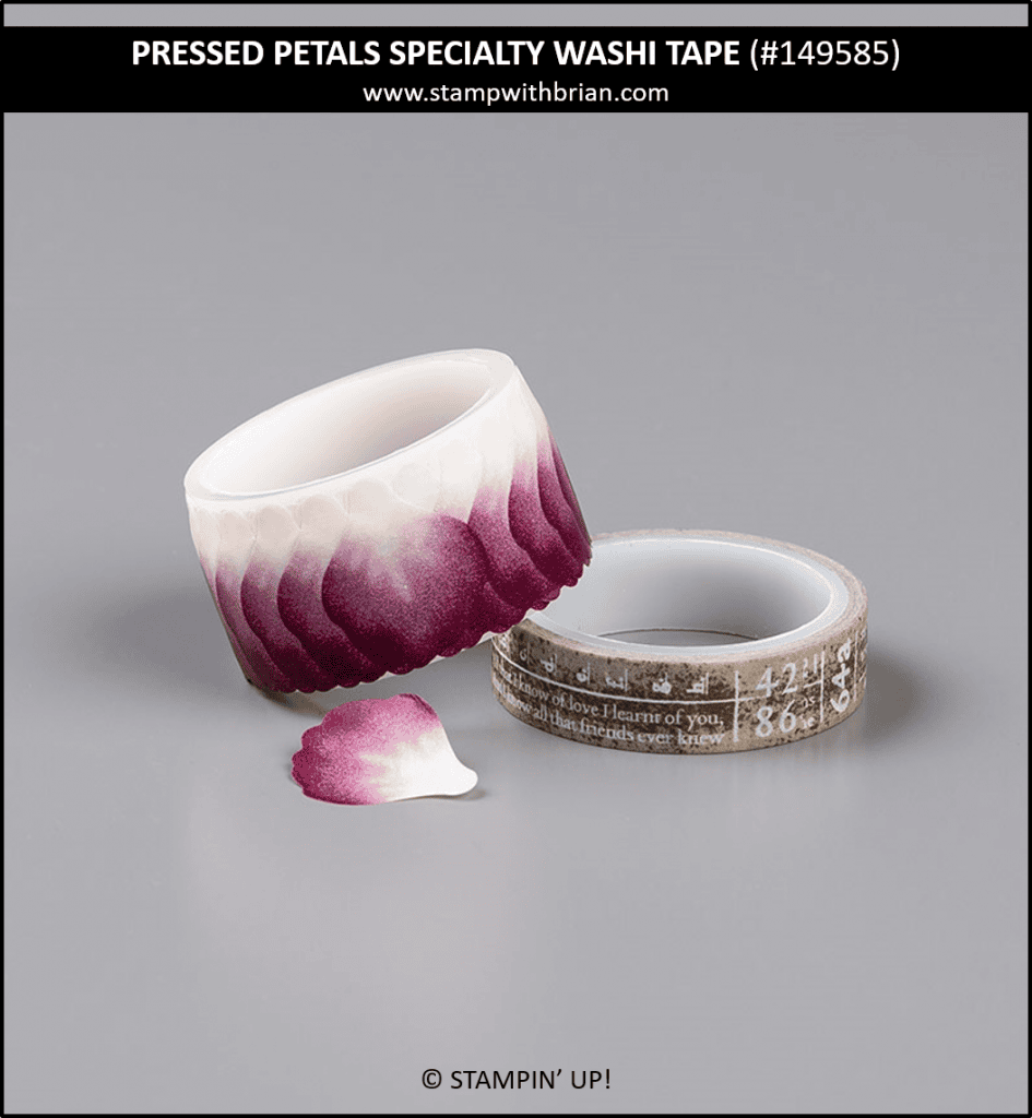 Pressed Petals Specialty Washi Tape, Stampin' Up! 149585