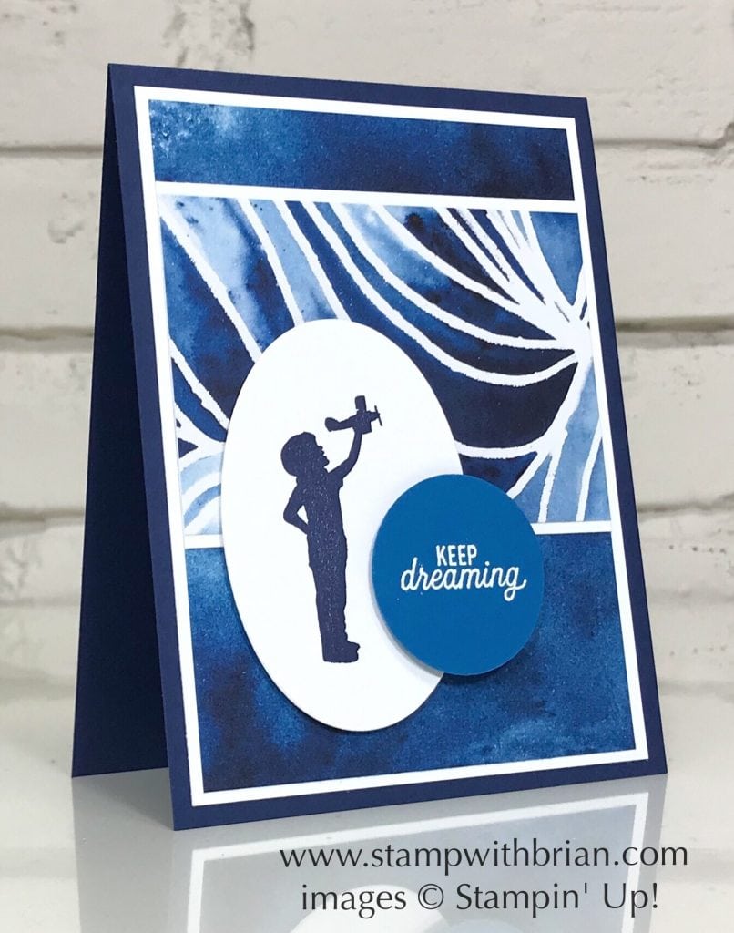 Silhouette Scenes, See a Silhouette Designer Series Paper, Stampin' Up!, Brian King