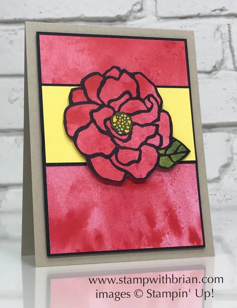 Beautiful Day, See a Silhouette Designer Series Paper, Stampin' Up!, Brian King