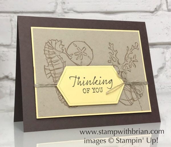Seaside Notions, Stampin' Up!, Brian King