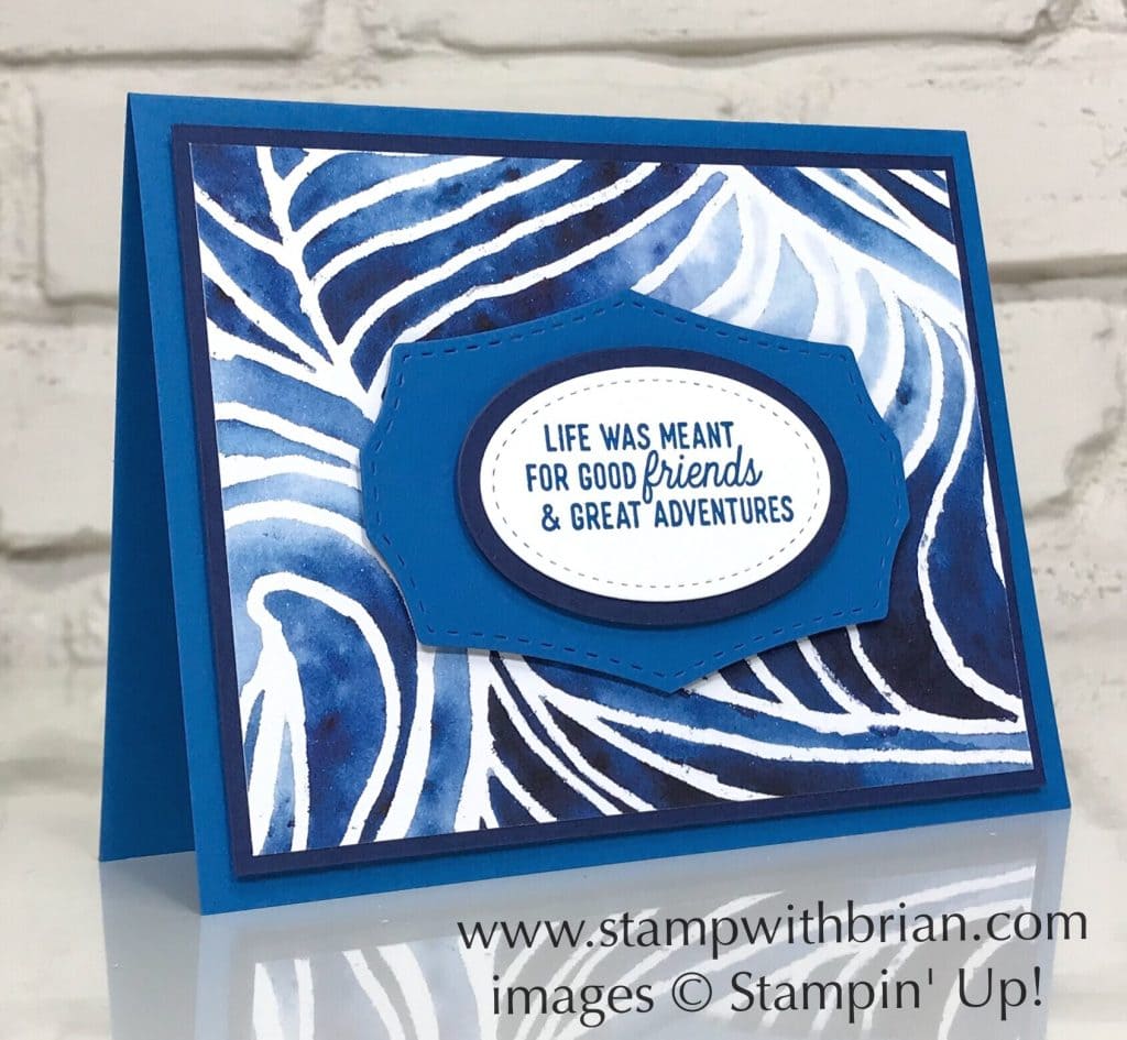 Silhouette Scenes, Wild Rose Dies, See a Silhouette Designer Series Paper, Stampin' Up!, Brian King