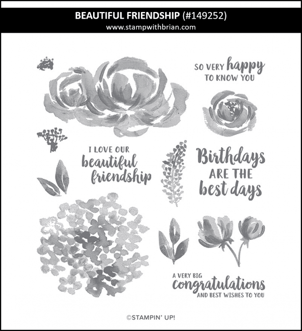 Beautiful Friendship, Stampin' Up! 149252