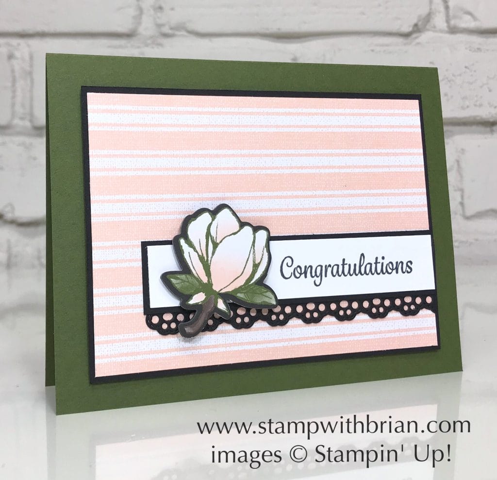 Here's a Card, Magnolia Lane Designer Series Paper, Stampin' Up!, Brian King