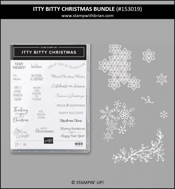 Itty Bitty Christmas Bundle, Stampin' Up! 153019