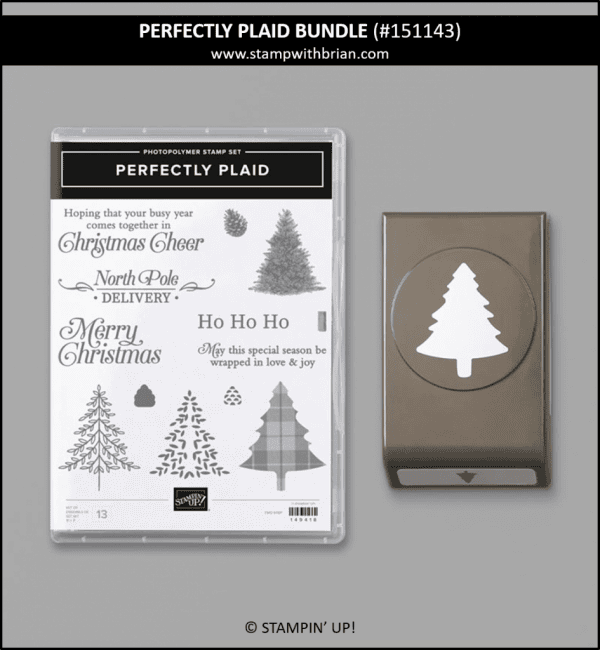 Perfectly Plaid Bundle, Stampin' Up!, 151143
