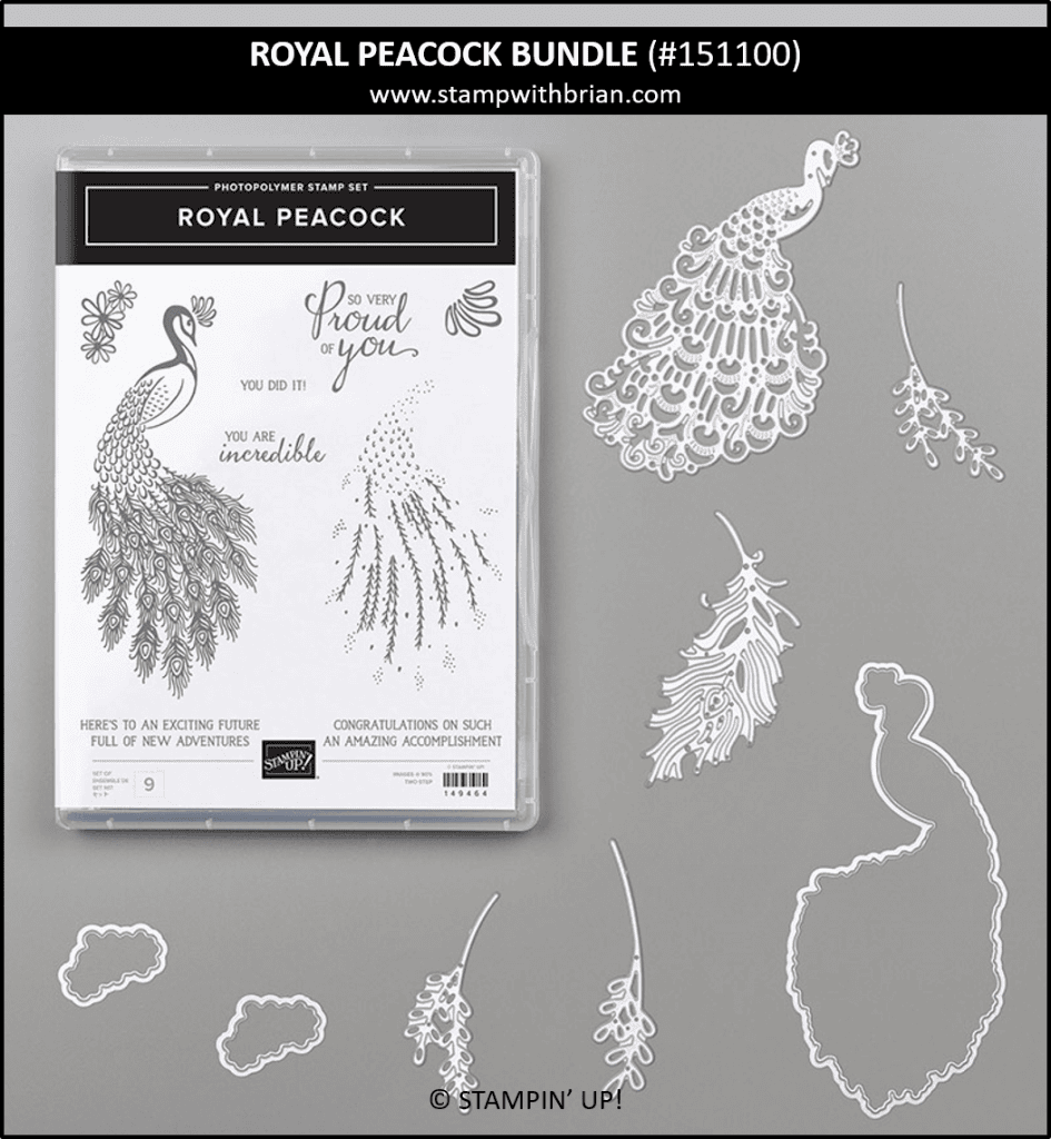 Royal Peacock Bundle, Stampin' Up!, 151100