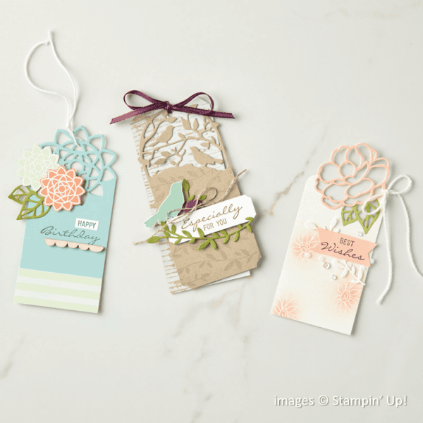 Botanical Bliss, Bontanical Tags Dies, Stampin' Up!