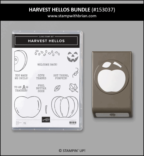 Harvest Hellos Bundle, Stampin 'Up!, 153037