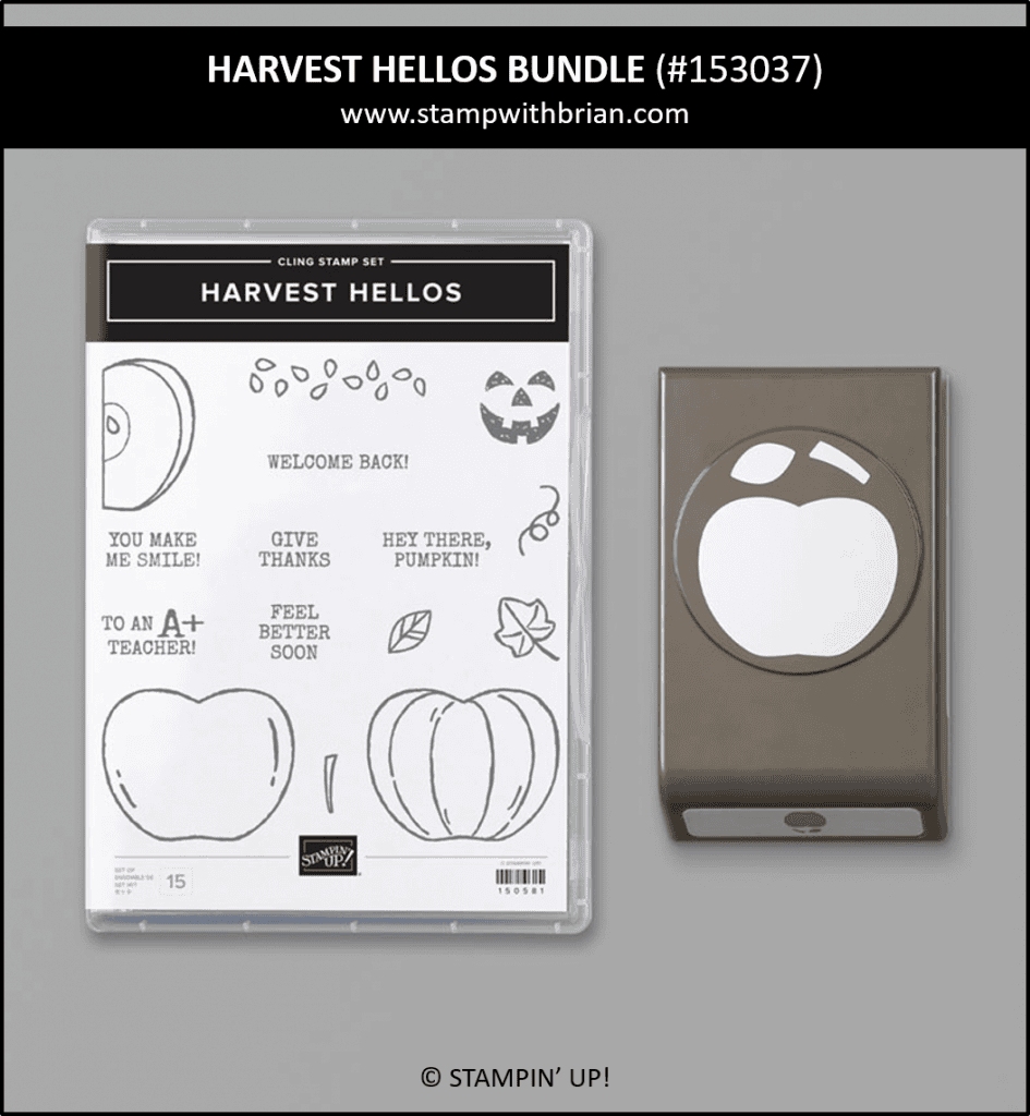 Harvest Hellos Bundle, Stampin 'Up!, 153037