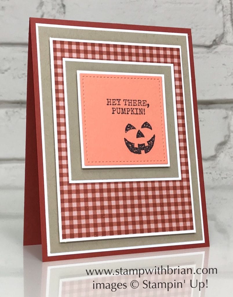 Harvest Hellos, Stampin' Up!, Brian King