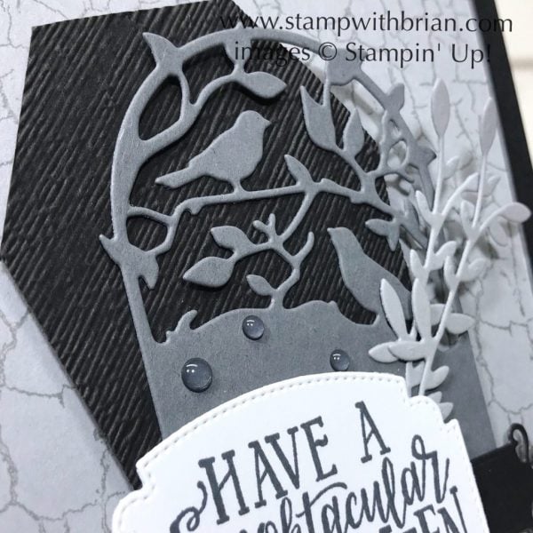 Spooktacular Bash Bundle, Coffin Treat Box, Botanical Tags Dies, Stampin' Up!, Brian King