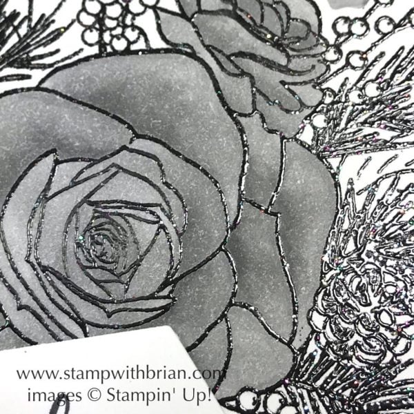 Christmas Rose Bundle, Tropical Chic, Stampin' Up!, Brian King, Wedding Card