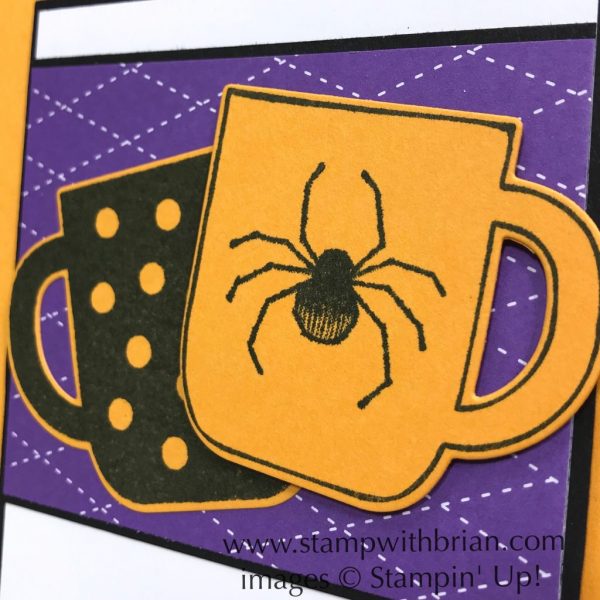Cup of Christmas Bundle, Spooktacular Bash, Stampin' Up!, Brian King, Halloween card