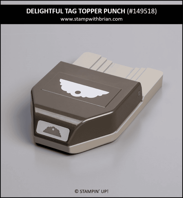 Delightful Tag Topper Punch, Stampin' Up! 149518