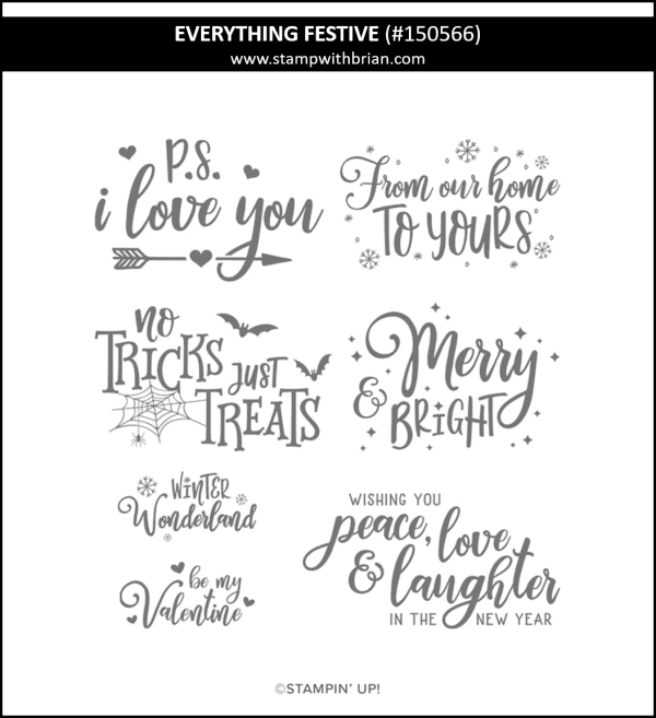 Everything Festive, Stampin' Up! 150566