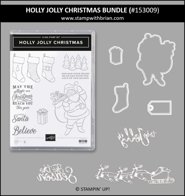 Holly Jolly Christmas Bundle, Stampin' Up! 153009