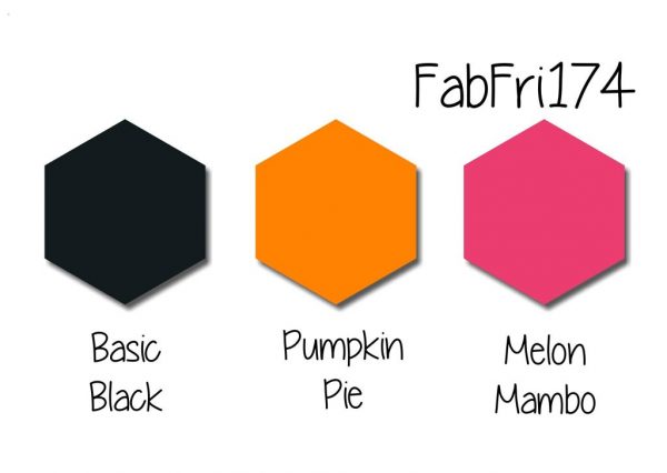 Stampin' Up! Color Inspriation - Basic Black, Pumpkin Pie, Melon Mambo
